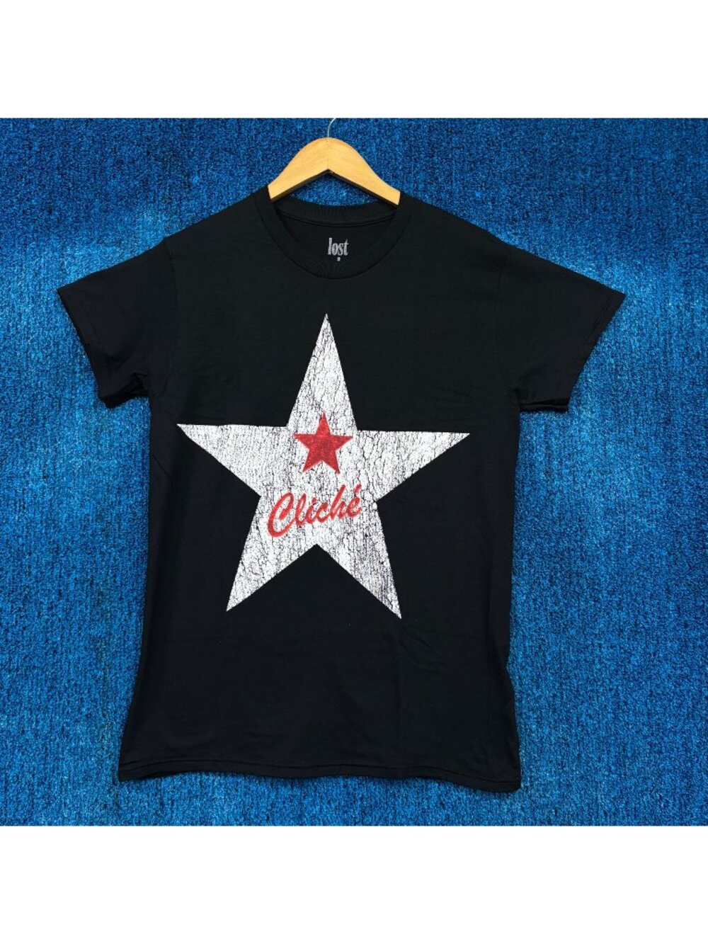 Machine Gun Kelly Lost Americana Album Cliche Red Star Tee S